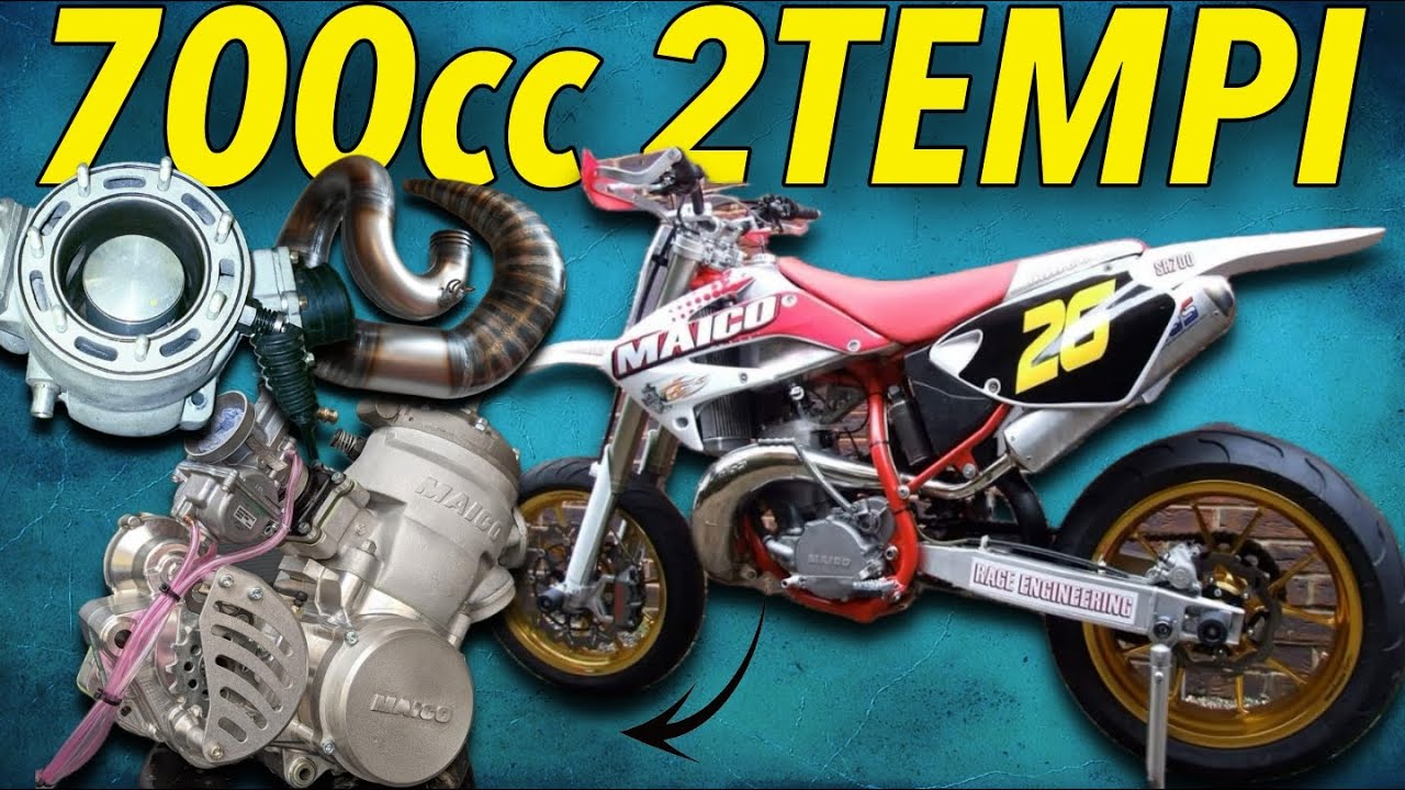 La VERA STORIA della LEGGENDARIA moto MAICO 700cc 2 TEMPI!