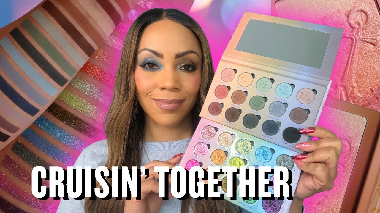 Nomad Cosmetics Cruise Collection! Swatches + 2 Looks!