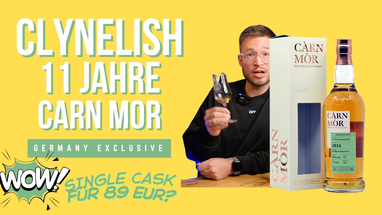 Whisky Test Clynelish 2014 Carn Mor - Seltener Preisknaller für ein Clynelish Single Cask Whisky!