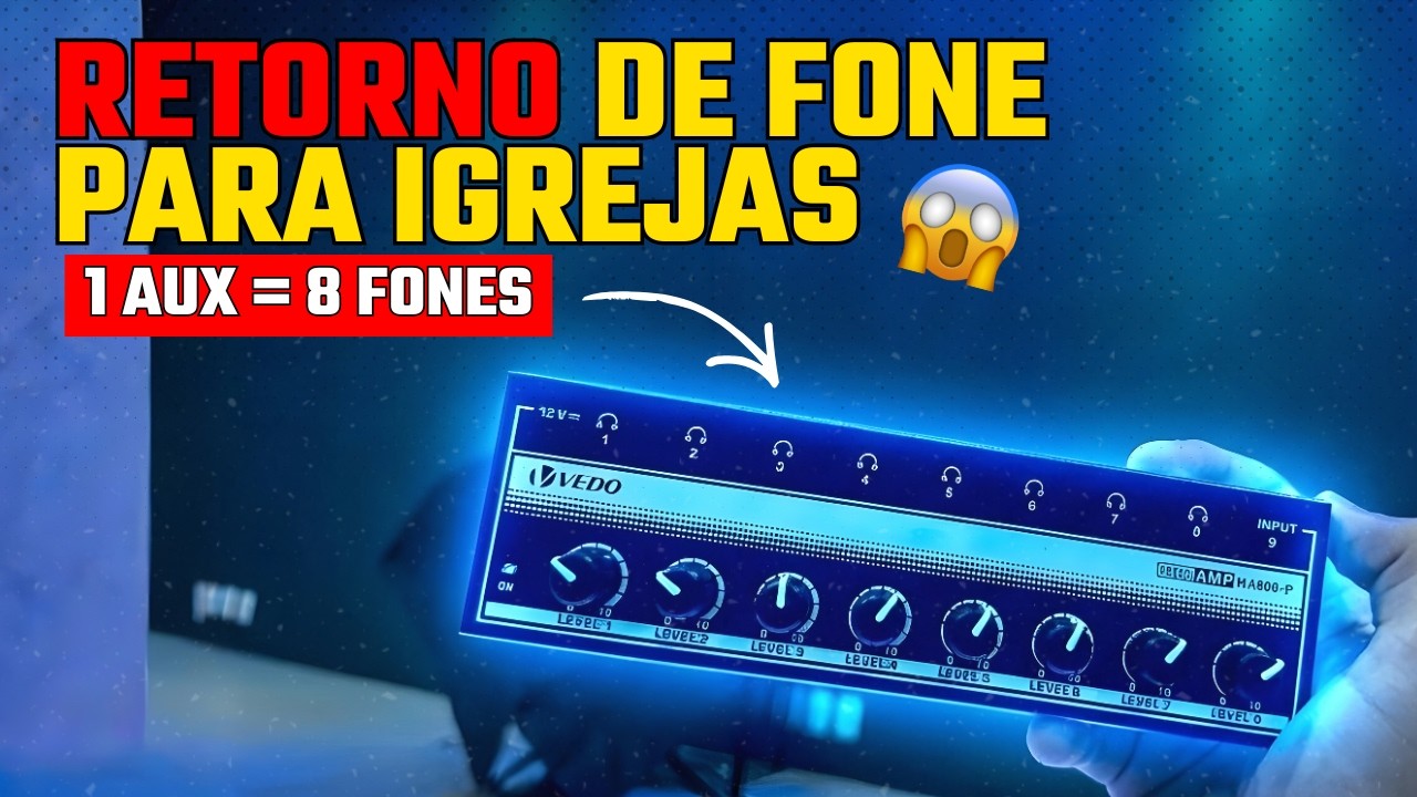 O Retorno de Fone Mais Barato para Igrejas (VEDO HA800)