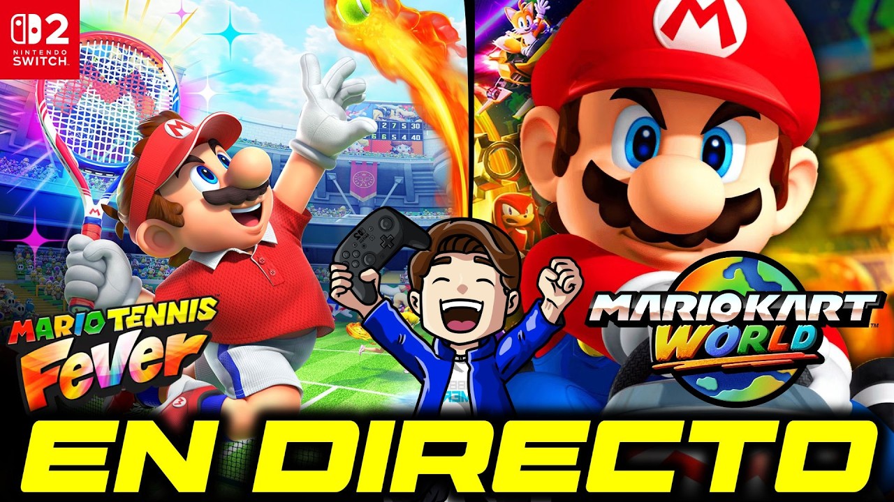 🔴PRONTO GIVEAWAY🔴 VAMOS PA MARIO TENNIS FEVER & MARIO KART WORLD | POWERED BY AVERMEDIA