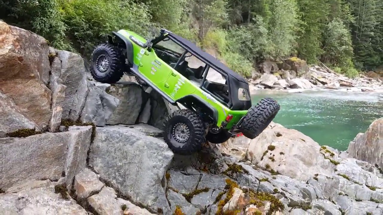 Fully Built Vanquish Scx10 Jeep Jk First Part.