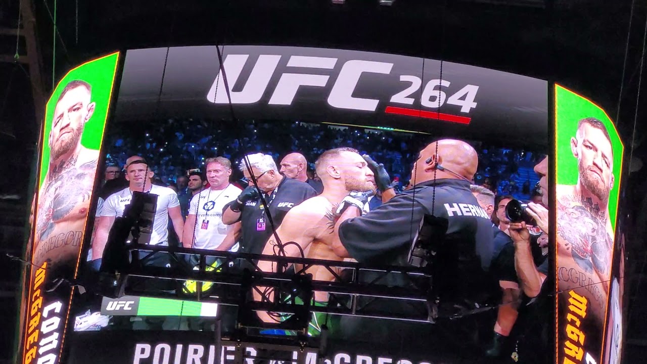UFC 264 McGregor intro