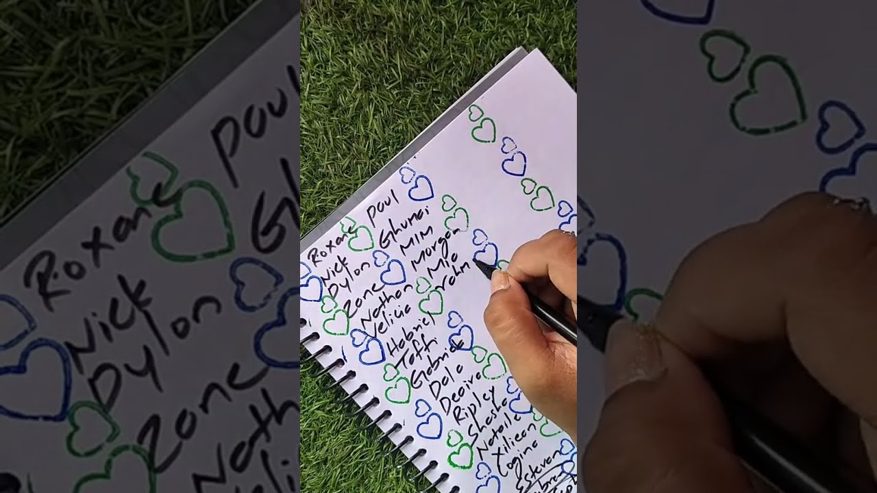 WRITING MY CUTE SUBSCRIBERS NAMES 🎀 #shorts #writingnames #shortfeed #live #shortlive
