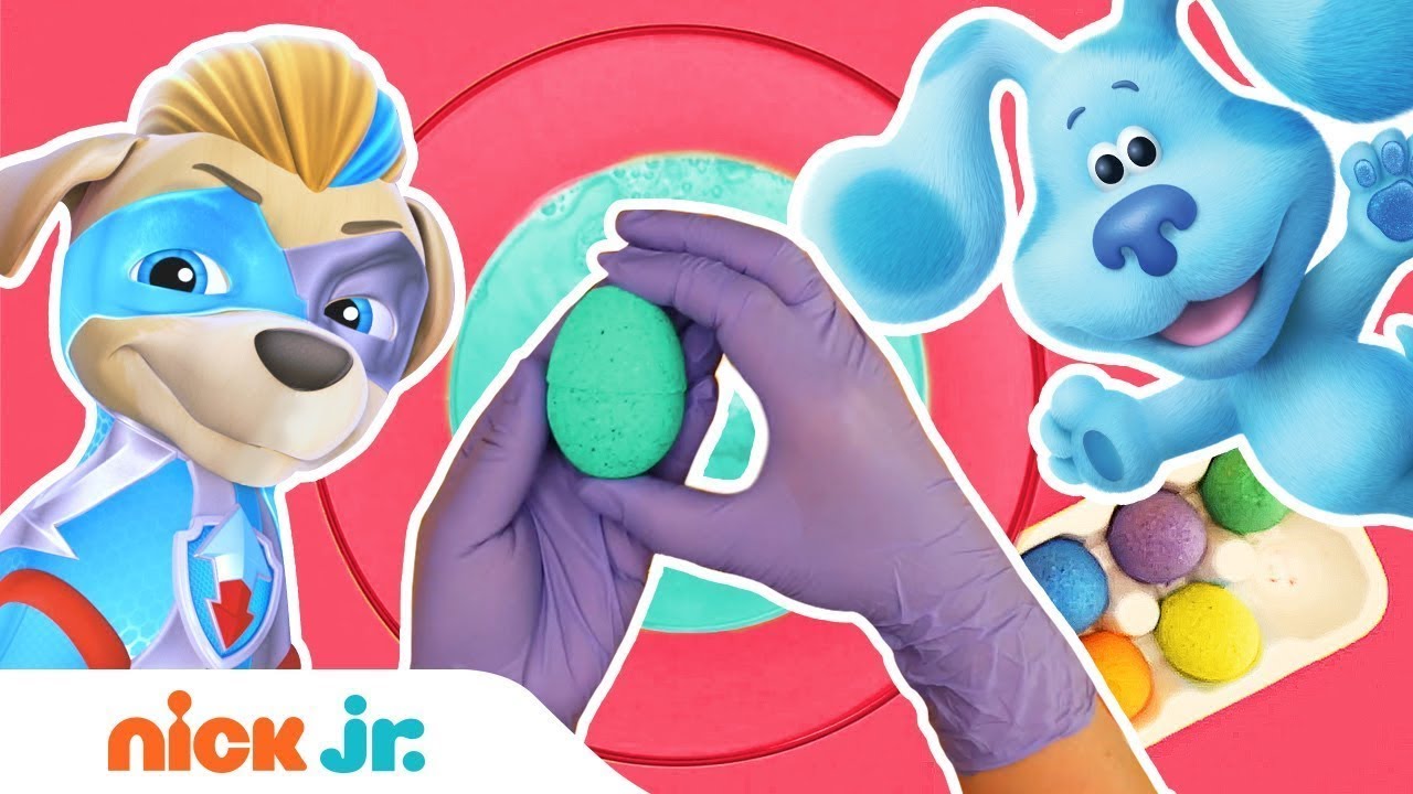 Surprise Eggs Ep. 3: Bath Bomb Fizzer Fun! 🛀 w/ Paw Patrol & Blue's Clues | Bath Fizzers | Nick Jr.