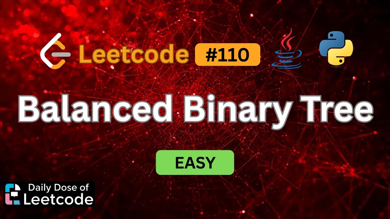 Height Difference Check | Balanced Binary Tree | LeetCode 110