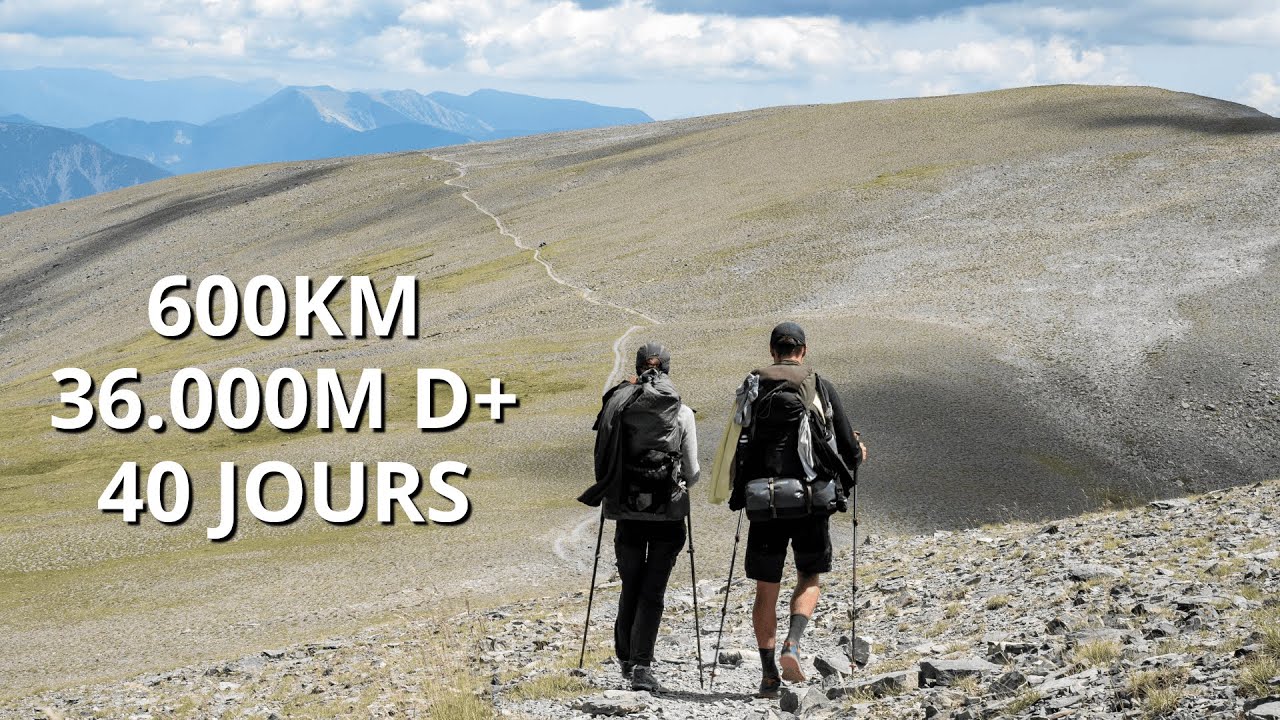 600KM de Trek à travers les Alpes Françaises (40 Jours)