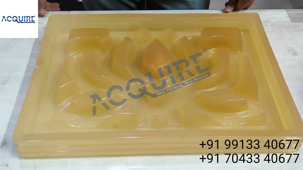 12x18 Ventilation / Window Jali PVC Rubber Mould by Acquire PVC
