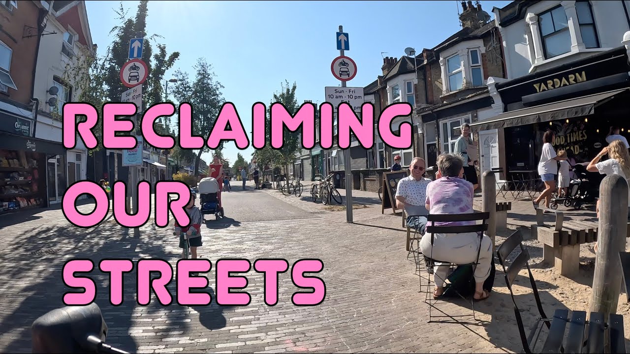 🚲 How to make streets nice again: Walthamstow to Leyton by bike without traffic