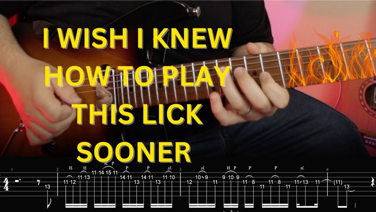 DOMINANT PENTATONIC GUITAR LICK THAT WILL CHANGE YOUR PLAYING!! GUITAR LESSON