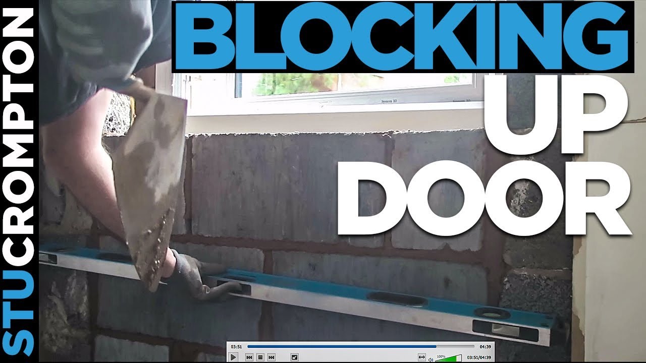 How to block up doorway