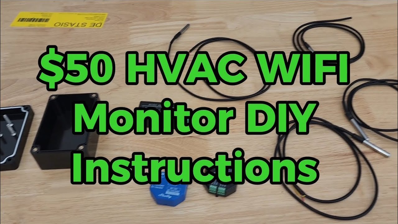 Создайте WIFI-монитор HVAC за 50 долларов