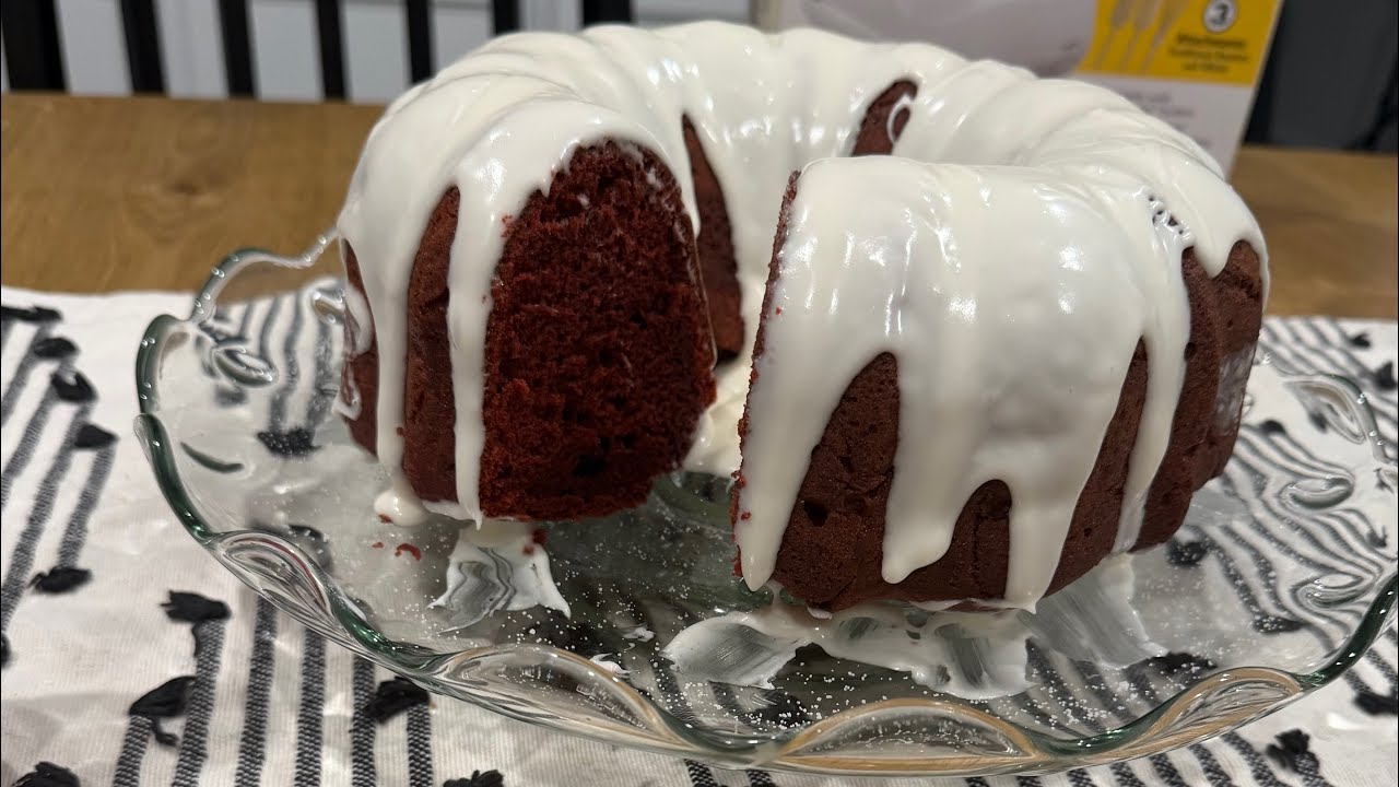 Red Velvet Box Cake Hack