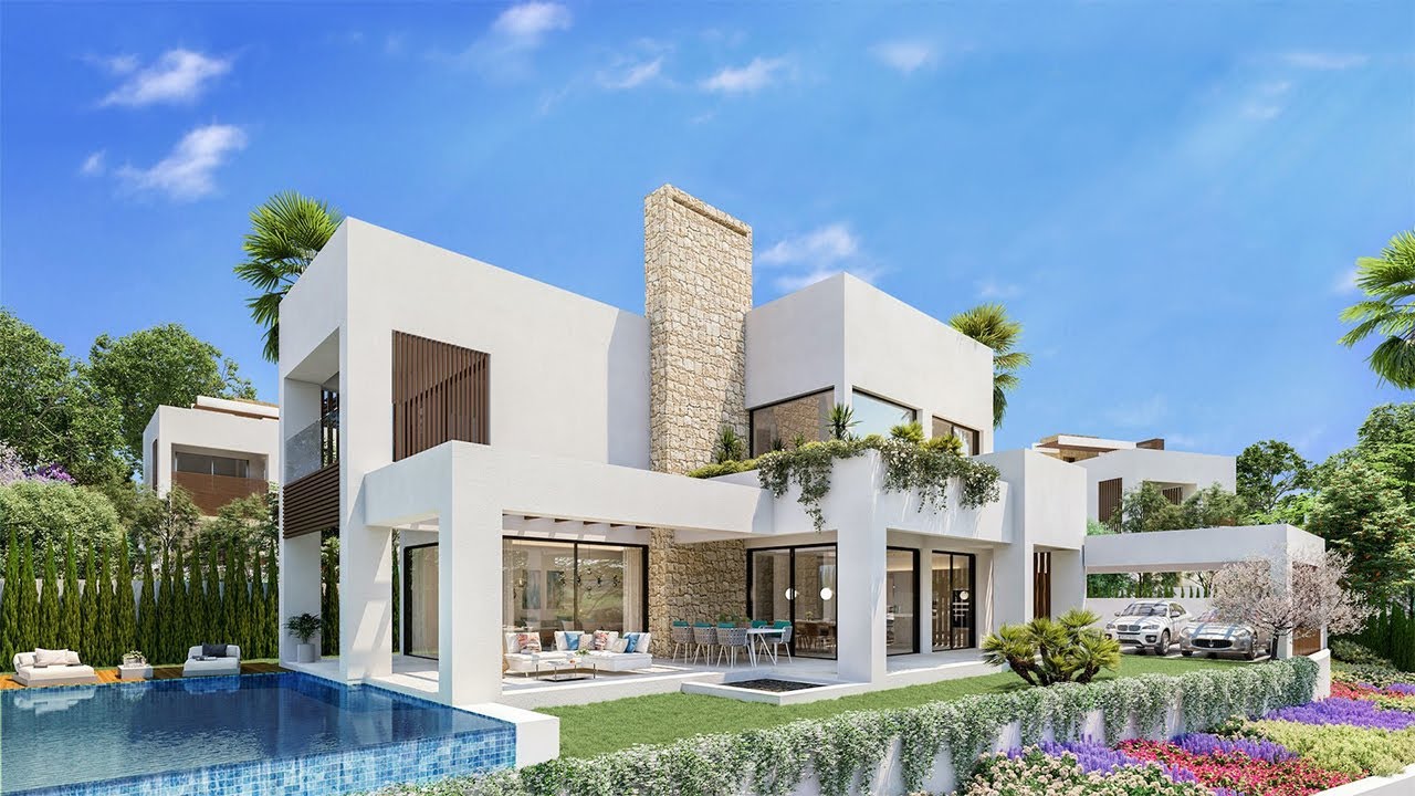 🏡😱Fachadas de casas modernas, Modern facades ideas para inspirarte #modernfacades #modernhouses😱2021