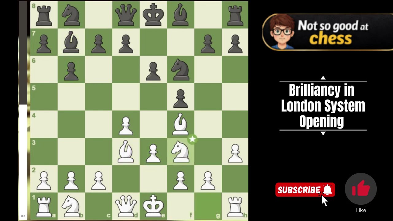 One Brilliant Move Decided This London System Game