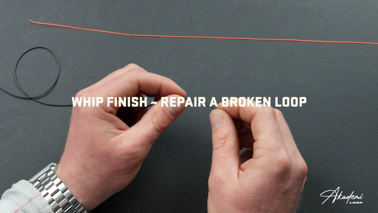 LOOP Akademi ~ Repair a broken loop with a whip finish
