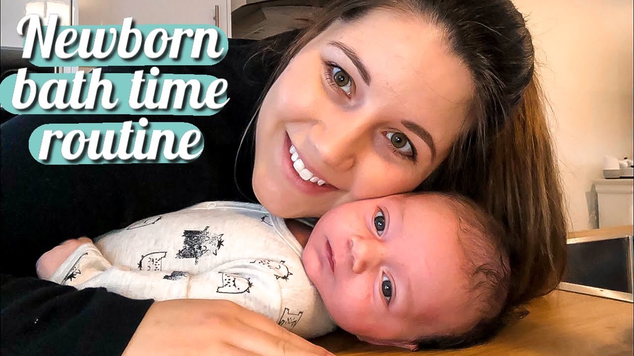 NEWBORN BATH TIME ROUTINE | 6 WEEKS OLD | SOLO PARENTING
