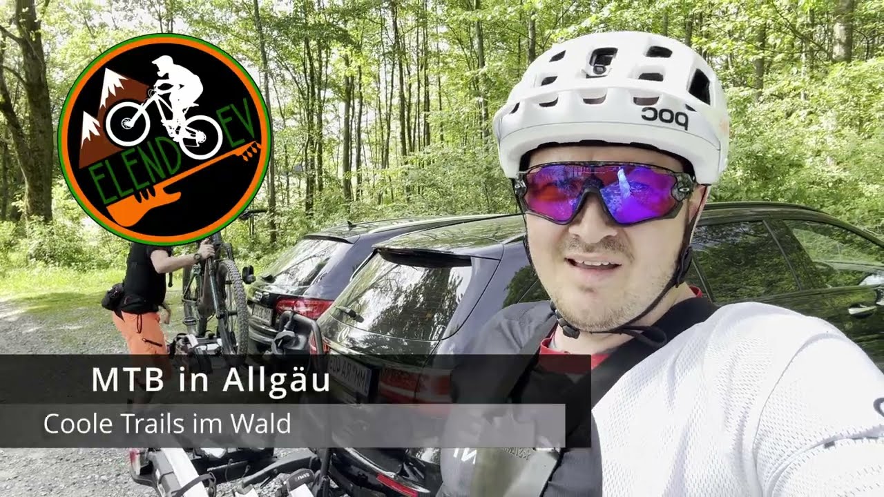 MTB Allgäu Trails im Wald | Santa Cruz 5010 im Allgäu