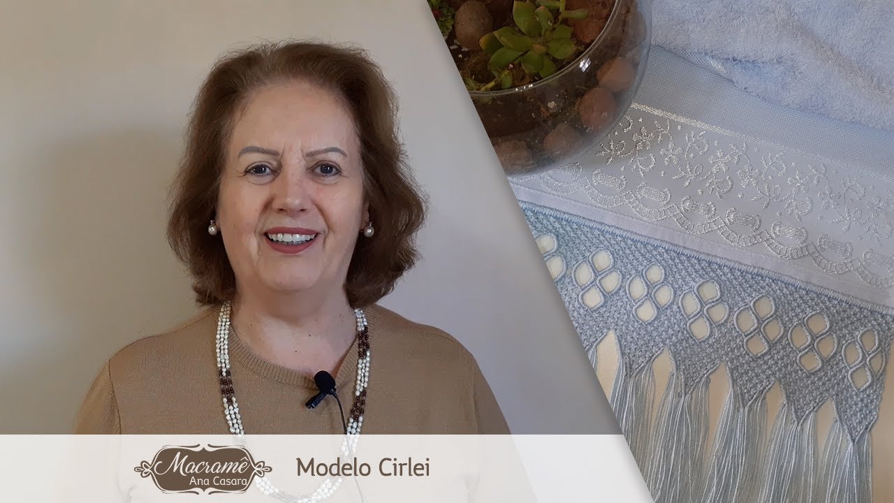 Modelo Cirlei - Macramê Ana Casara