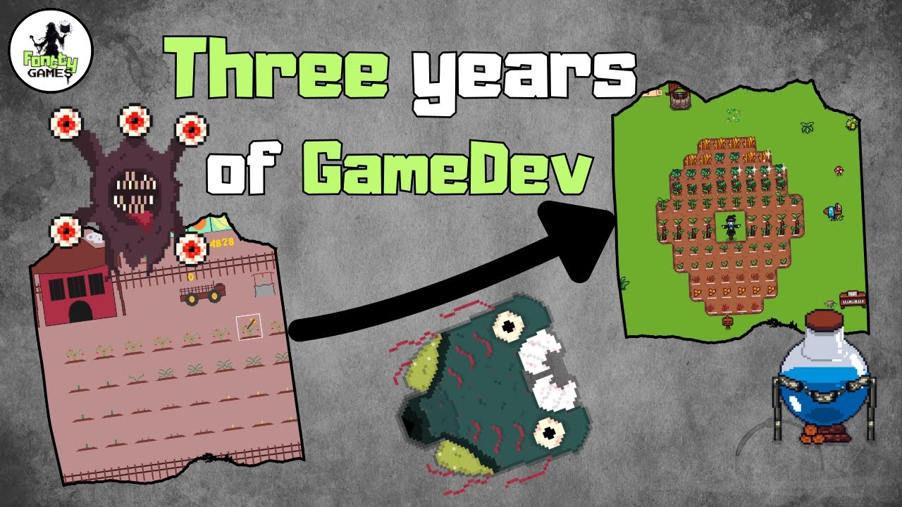 Three years of game development | My game Dev Journey