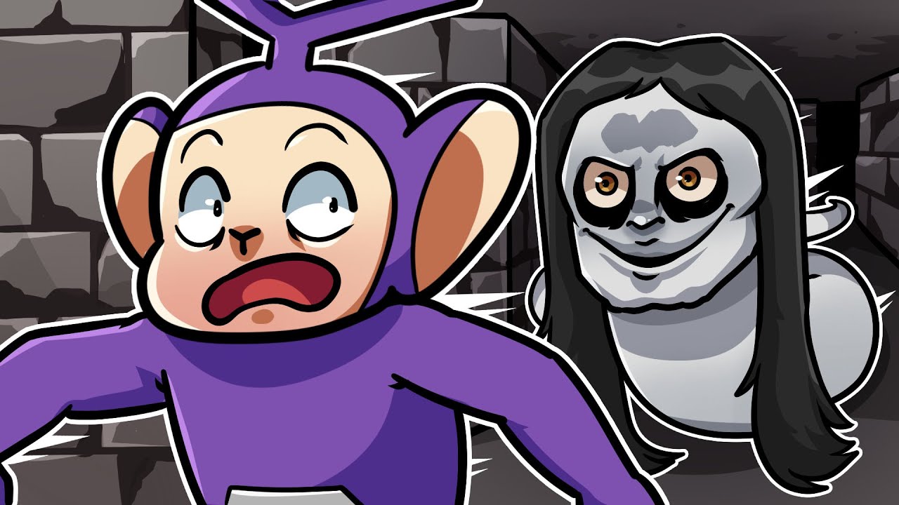 ESCAPE FROM NIGHTMARE RUN! | Tinky Winky Plays: Roblox Nightmare Run