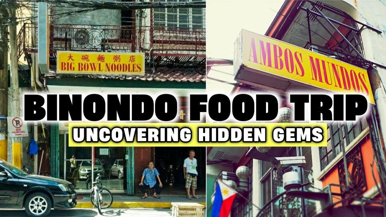[4K] BINONDO Hidden Food Treasures! Underrated Food Spots in Binondo!