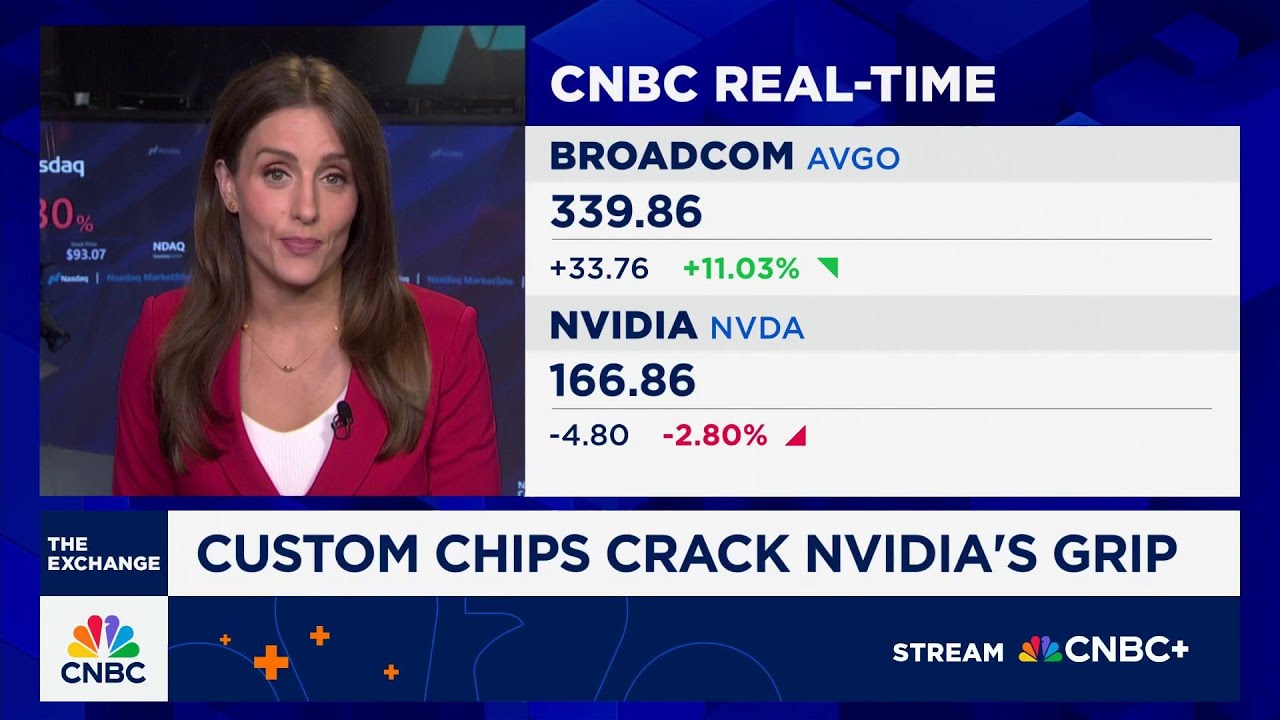 Broadcom stock jumps on new $10 billion customer