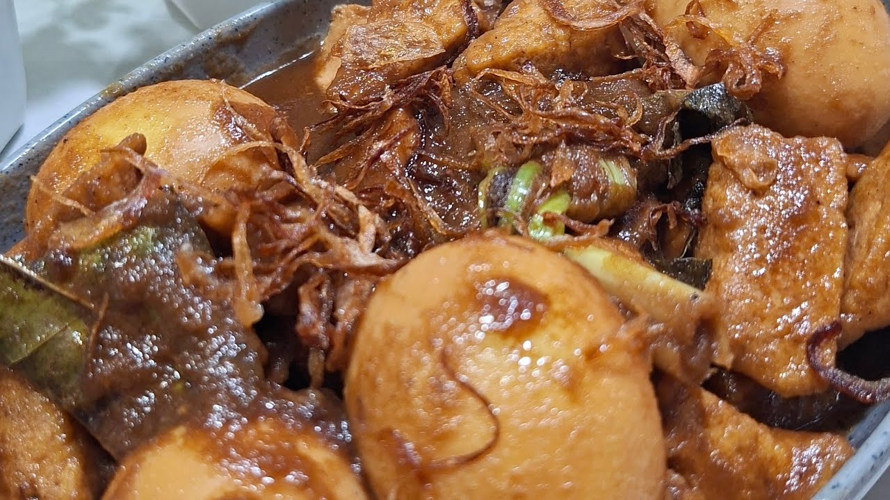 Semur tahu telur