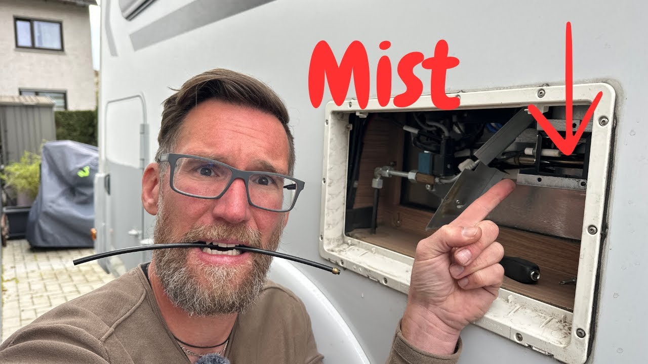 Kühlschrank läuft nicht auf GAS   Ach SO geht das