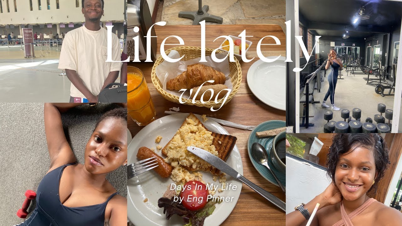 Life Lately Vlog:/Airport Drops, Brunch Date & Gym Routine