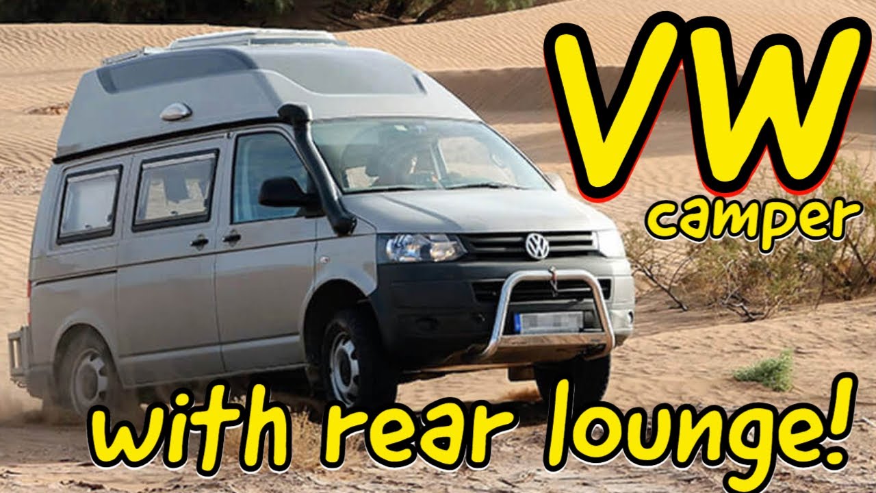 VW campervan with rear lounge!