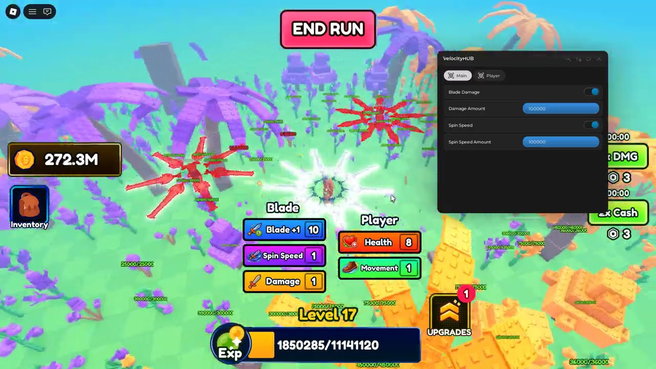 *NEW* Roblox Blade Spin Script | *NO KEY* Inf Damage, Inf Spin Speed, ESP, Fly & More!!!