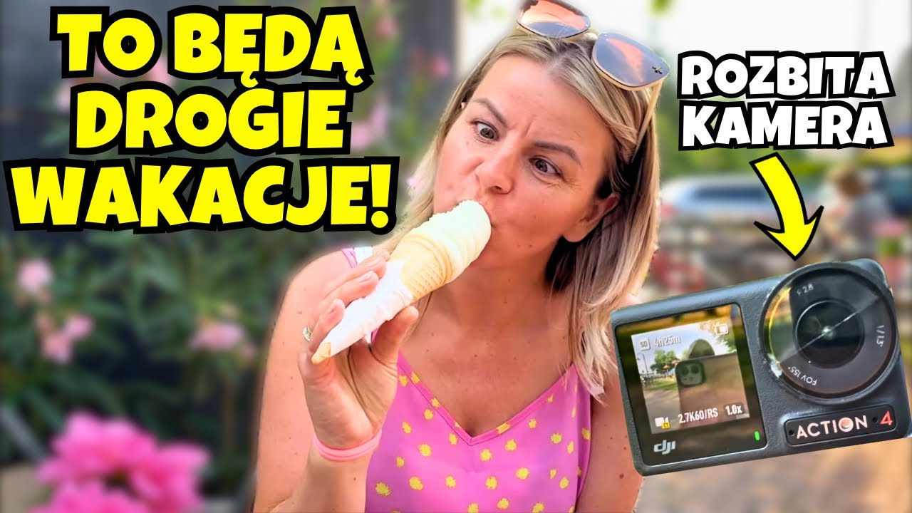 Czy Powidz to dobre miejsce na Wakacje ? - Ile kosztują lody i gofry ? *Przybrodzin | DJI ACTION 4