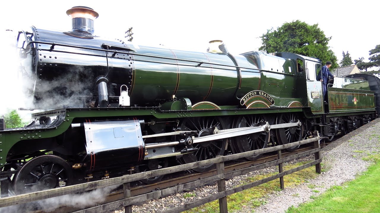 Grange Class 6880 Betton Grange and Mogul 9351 at GWR 25/26 May 24 Western Workhorses Steam Festival