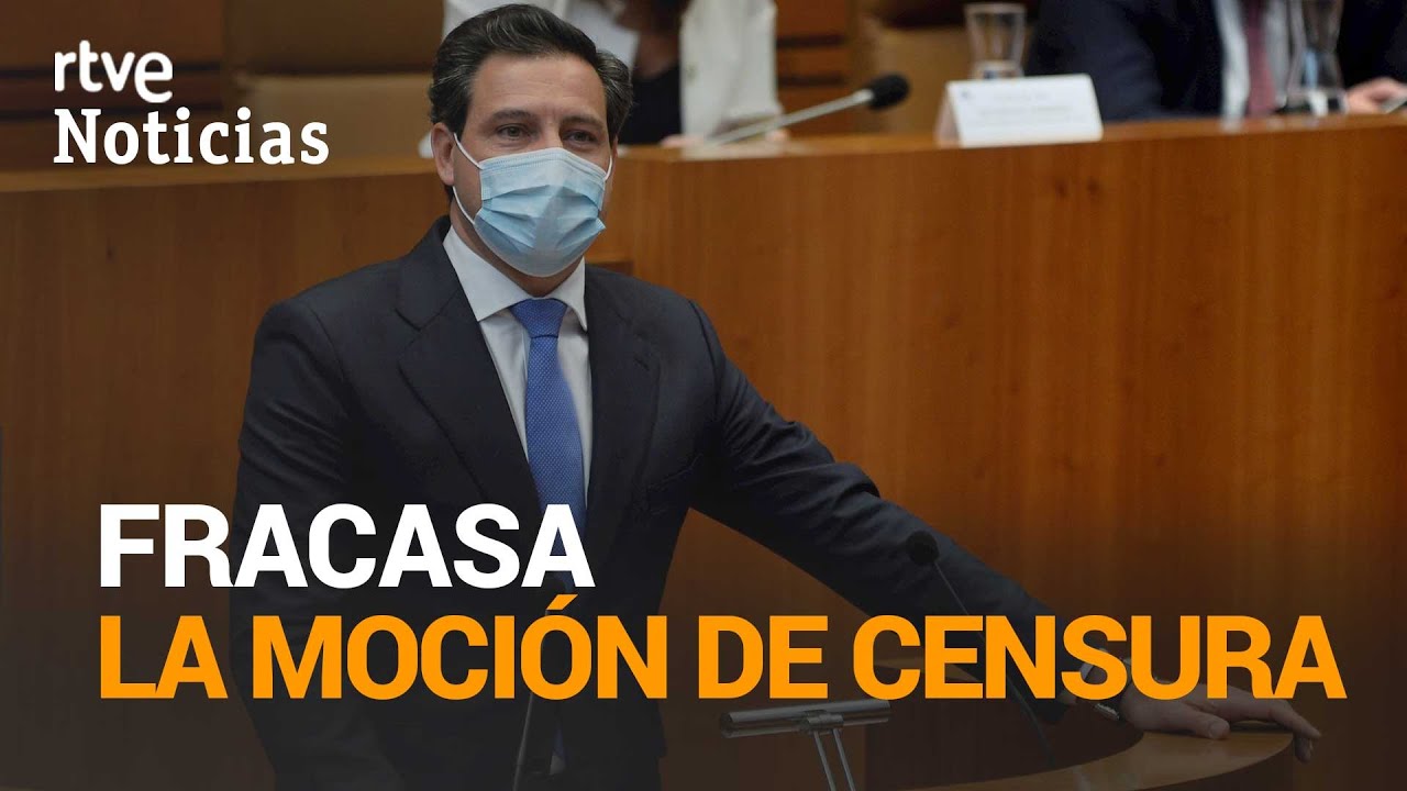 PP y CIUDADANOS retienen el poder en CASTILLA Y LEÓN tras fracasar la MOCIÓN DE CENSURA | RTVE