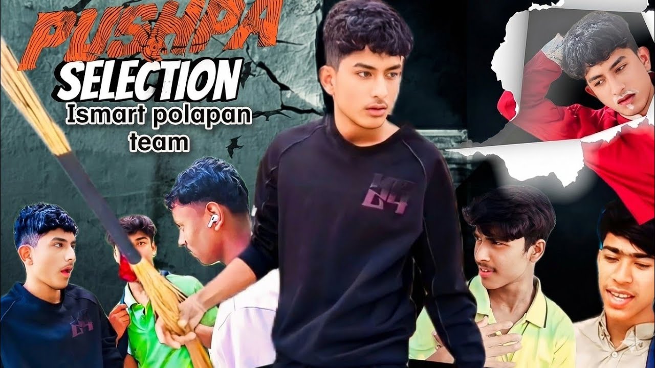 Pushpa Selection।Ismart polapan team।New Funny video ।Actors(Siyam)(Sadik)(Ariful)(Jahaingher)Tanbir