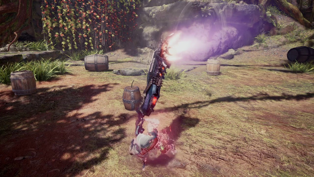 Monster Hunter World - Rocket Powered Great Sword