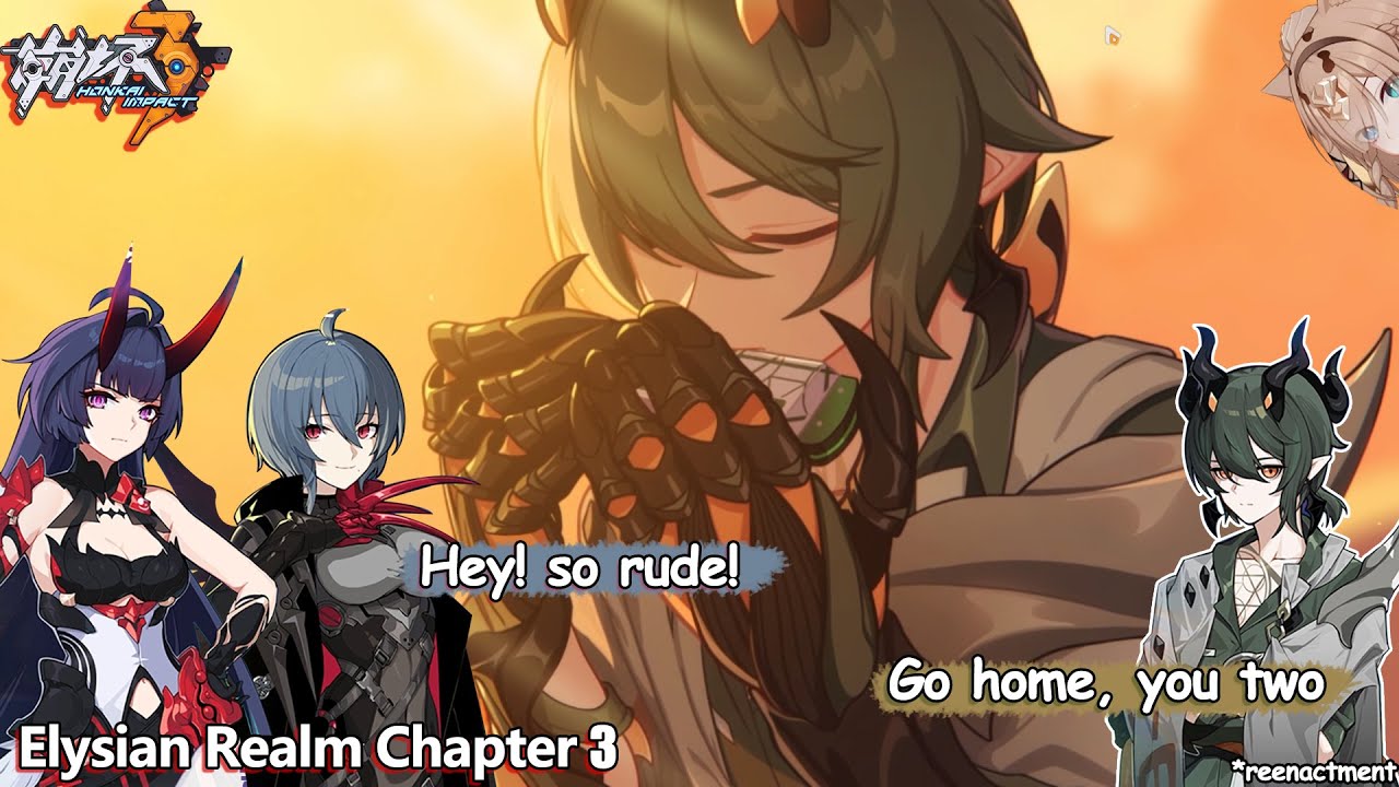 Raven and Mei meet Kosma | Elysian Realm Chapter 3 | Honkai Impact 3