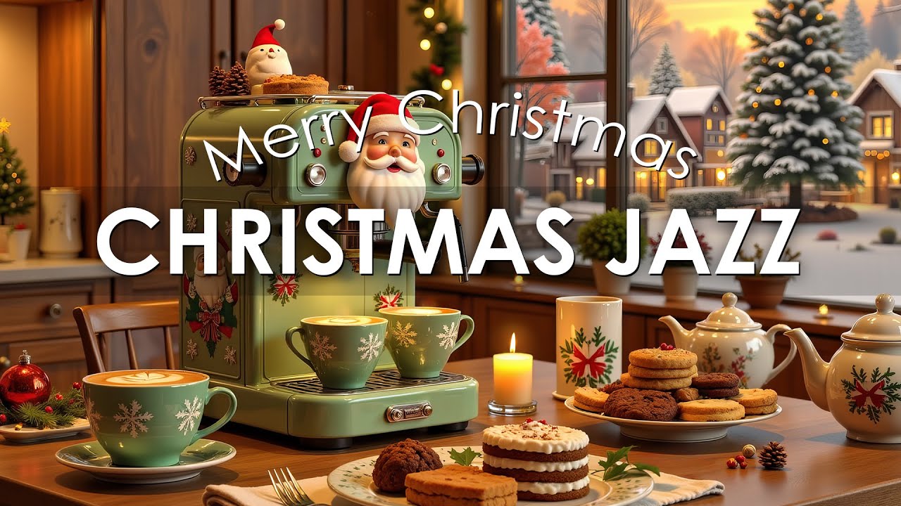 Smooth Christmas Jazz Music 🎄 Christmas Piano Jazz Coffee and Sweet Christmas Bossa Nova for Relax
