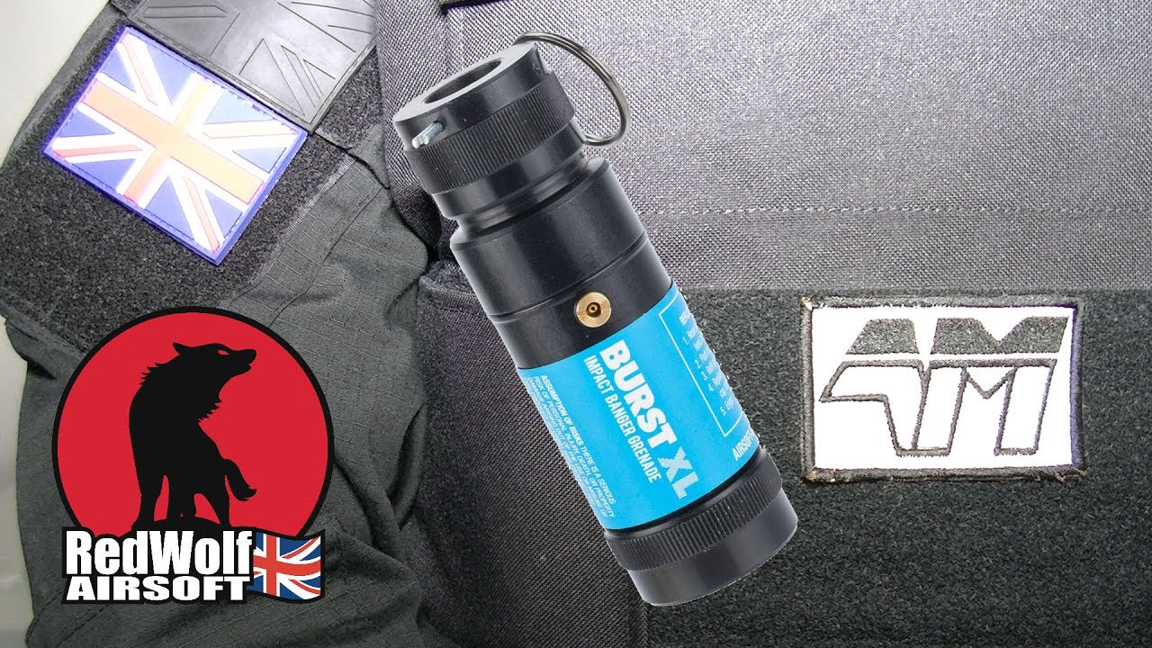AIRSOFT INNOVATIONS XL BURST IMPACT BANGER GRENADE / RedWolf Airsoft UK