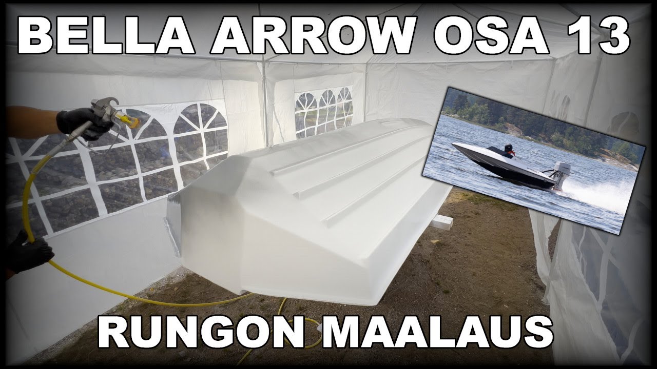 Bella Arrow pikaliippari osa 13 - rungon maalaus