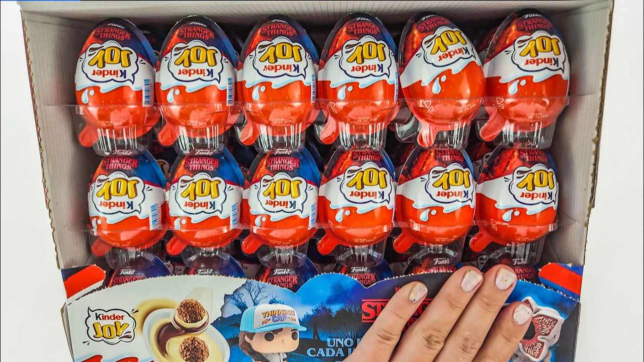 Kinder Joy Stranger Things Funko Pop 2025 | Big Unboxing!