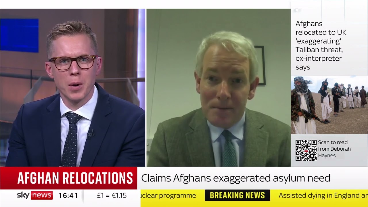 Sky News: Danny Kruger discusses Afghan resettlement in Wiltshire