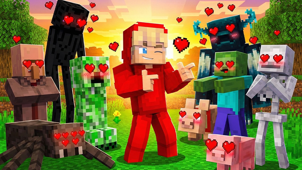 Rizzar alla Mobs i Minecraft