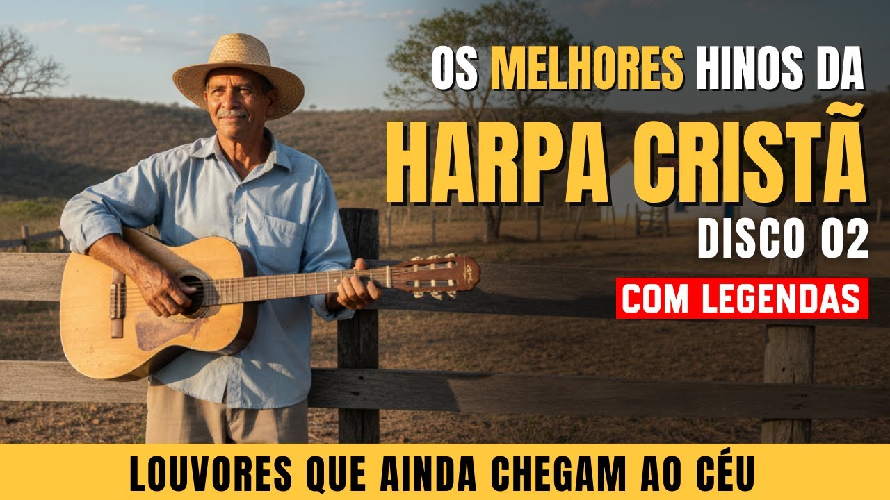 ✨ OS MELHORES HINOS DA HARPA CRISTÃ – Disco 2   Hinos do Campo ✨