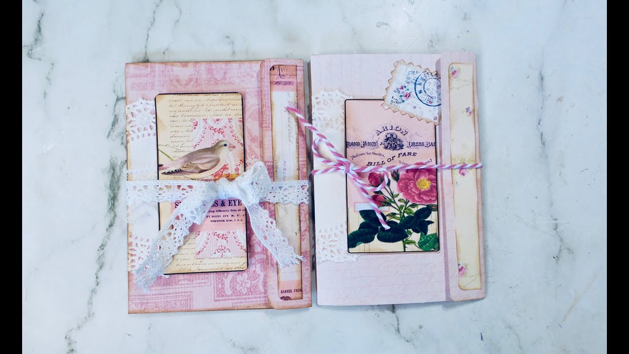 Super easy pocket folios | Junk Journal ephemera holder