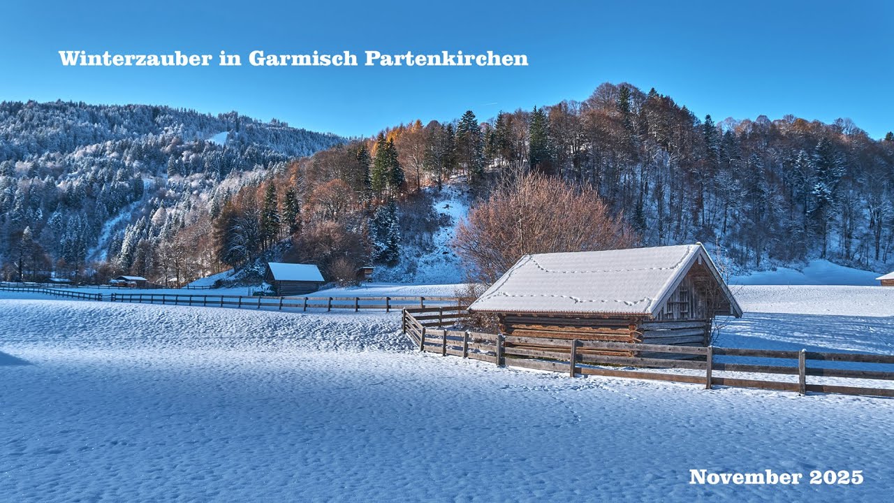 Winterzauber   Garmisch Partenkirchen 11. 2025