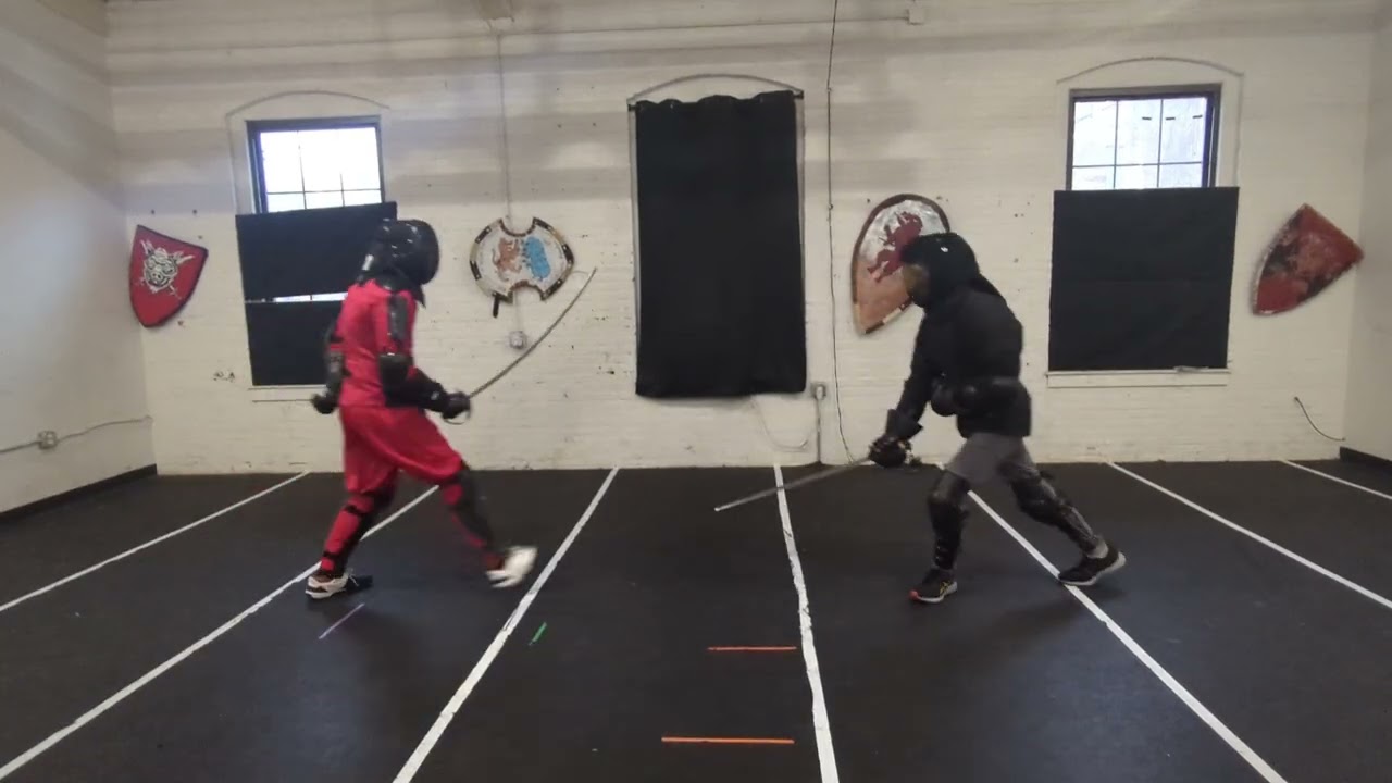 Denton Saber vs Zach Messer Sparring 2/23/26