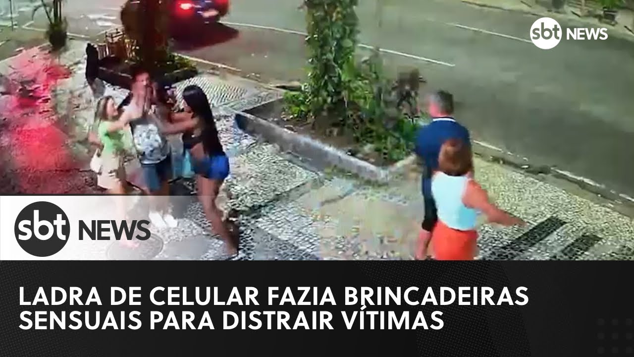 Ladra de celular fazia brincadeiras sensuais para distrair vítimas