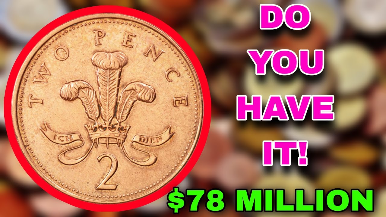 Do You Have One! $ 78.000.00 👈  For this Coin Error UK Two Pence 2004